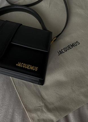 Сумка jacquemus з натуральної шкіри