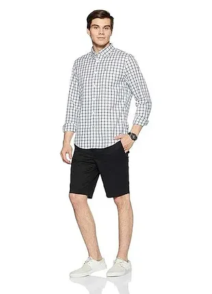 Чоловіча картата бавовняна повсякденна сорочка tommy hilfiger (м)