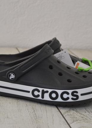 Crocs чоловічі літні кросівки сандалі сабо чорного кольору оригінал 42 розмір