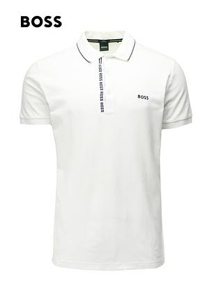 Чоловіча  поло футболка hugo boss slim fit оригінал [ xxl ]