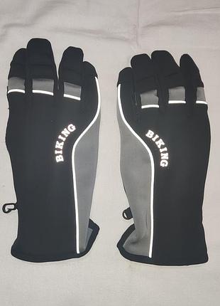 Велосипедные перчатки crane bike gel