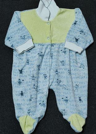 Человечек с воротником-стойка 56-62р 419