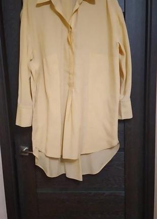 Платье-рубашка zara, трендовый цвет