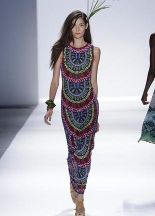 Платье хлопок дизайнерская mara hoffman шаманский трайбл бохо desigual gabbana