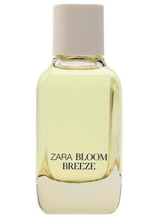 Парфюм zara bloom breeze из набора 30 мл напоминает духи zara gold