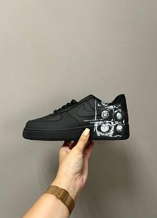 Кросівки чоловічі af1 comme des g. black