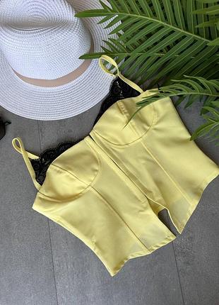 Корсет на бретелях 🔥