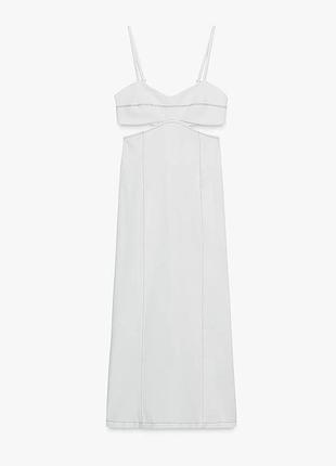 Джинсова сукня zara 7