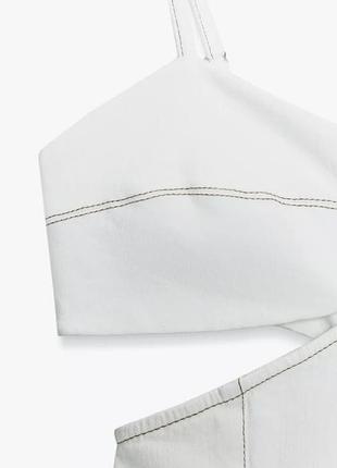 Джинсова сукня zara 9