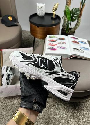 Кроссовки new balance 530 w black white