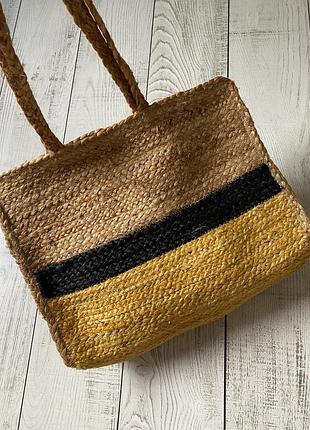 Соломенная плетеная сумка soul kathrine