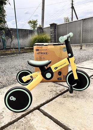 Kinderkraft 4trike 3в1 біговел, велосипед