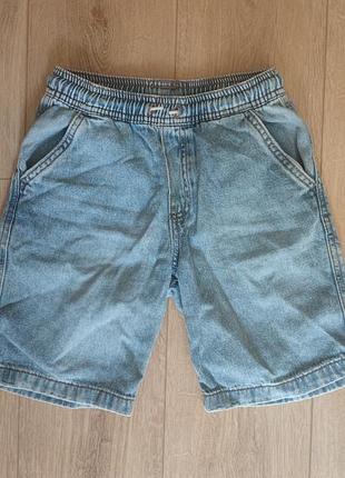 Джинсовые шорты для мальчика zara 128