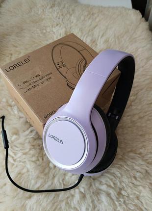 Проводные наушники lorelei x8 с микрофоном