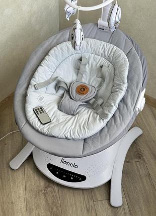 Заколисуючий центр 2в1. ліжко- гойдалка lionelo bella set