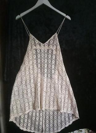 Платье кроше/пляжное платье