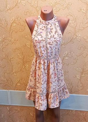 Сарафан летний с открытой спиной
