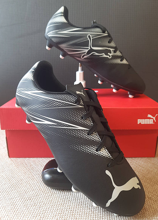 Футбольные детские бутсы копы puma attacanto fg/ag оригинал