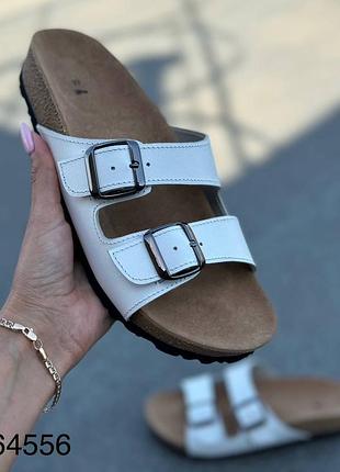 Шльопанці жіночі натуральна шкіра