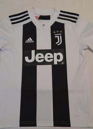 Футболка клубная фанатская adidas fc juventus - s, унисекс