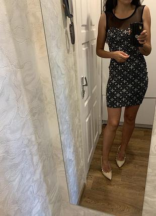 Облегающее платье мини