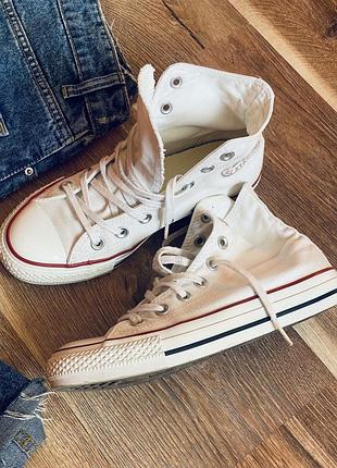 Конверси converse кеди кросівки білі