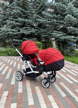 Продам дитячий візок / коляску для двійні bebetto 42