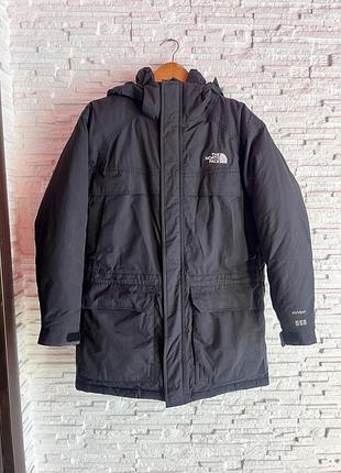 Тепла куртка парка пуховик the north face 550