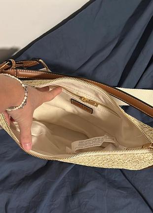 Сумка zara бежева 7