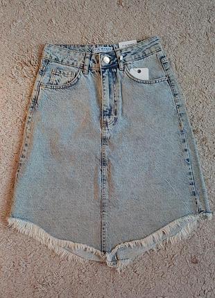 Джинсовая юбка новая.