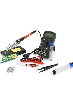 Набір інструментів для паяння aneng sl-101, 16 предметів