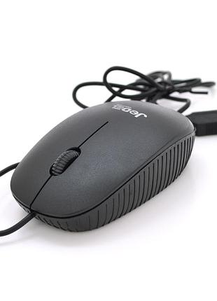 Миша провідна jedel c1, black, q100