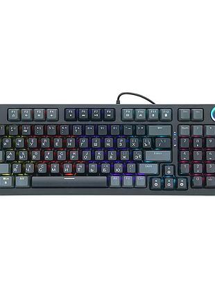 Клавіатура usb fantech atom96 mk890, (eng/укр/рус), black (red switch), 89к, q10