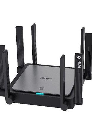 Бездротовий wi-fi 6 маршрутизатор серії ruijie reyee rg-ew3200gx pro, 190 х 190 х 41 мм