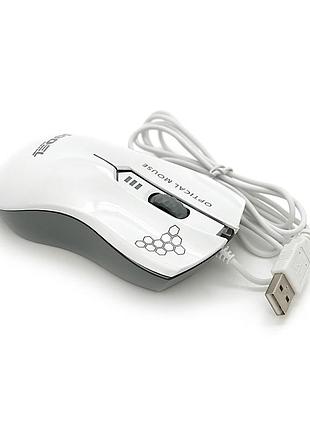 Миша провідна jedel m31, white, q100