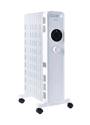 Радіатор масляний luxell lux-1230s, 11 ребер, 3 рівні потужності, 2300 вт, white, box