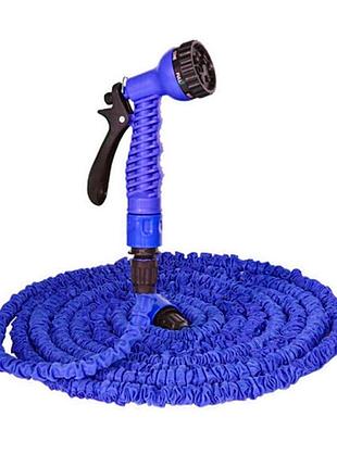 Шланг садовий 2,5-7,5м, blue/green, box