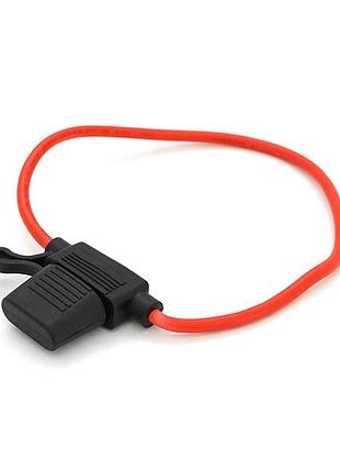 Автомобільний провідний утримувач запобіжника 1015/12, 1a-47a,250v пилу/водонепроникний, мідь, 30см.в корпусі