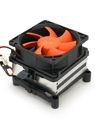 Кулер процесорний pccooler q82 для intel lga 775/115x+ amd socket 754/939/am2/am3, 3-pin, rpm 1800±10%, box