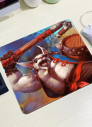 Килимок 240*220 тканинний dota2 "brewmaster", товщина 2 мм, oem