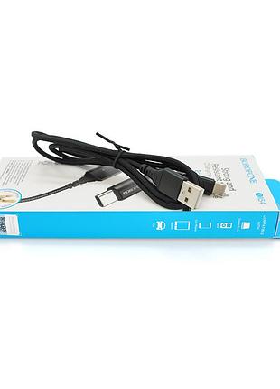 Кабель borofone bx54, type-c-usb, 3a, black, довжина 1м, box