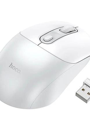 Миша бездротова hoco gm28, 1600dpi, 2.4ghz, white, blister