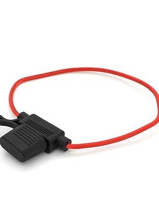 Автомобільний провідний утримувач запобіжника 1015/16, 1a-45a,250v пилу/водонепроникний, мідь, 30см.в корпусі
