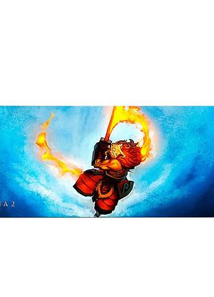 Килимок 300*600 тканинний dota2 "juggernaut", товщина 2 мм, oem