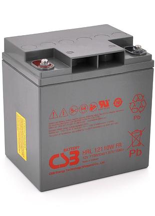 Акумуляторна батарея csb hrl12110wfr, 12v 28ah (166х125х175мм) q2/72 (в'єтнам)