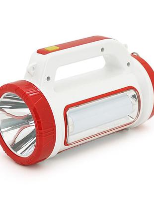Ліхтар переносний tj-5158-led+cob, power bank 2000mah, li-ion акумулятор, сонячна батарея, зу microusb, box