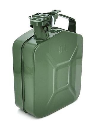 Каністра металева good quality, 5 літрів, green