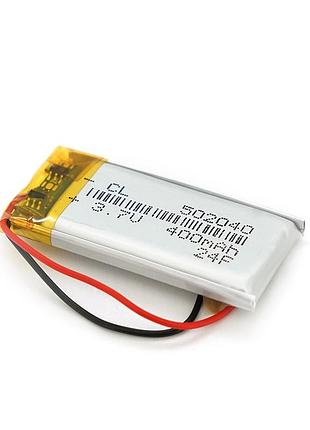 Літій-полімерний акумулятор 5*20*40mm (li-ion 3.7в 400ма·год)