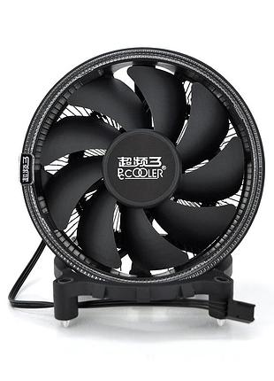 Кулер процесорний pccooler bluebird amd 775 1155 3-pin, rpm 2000 ± 10%, box