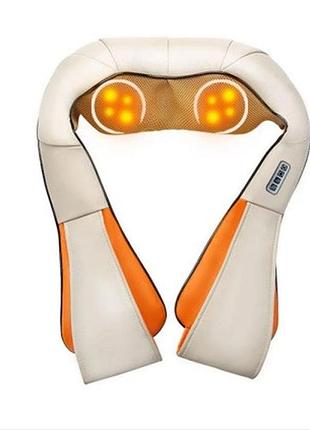 Масажер роликовий для спини і шиї massager of neck kneading